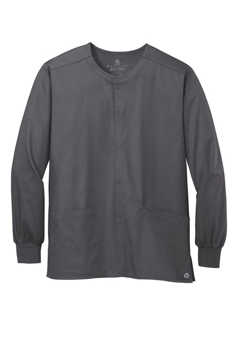 Wink WW3080 Unisex WorkFlex Snap-Front Scrub Jacket