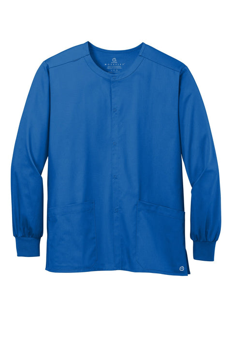 Wink WW3080 Unisex WorkFlex Snap-Front Scrub Jacket