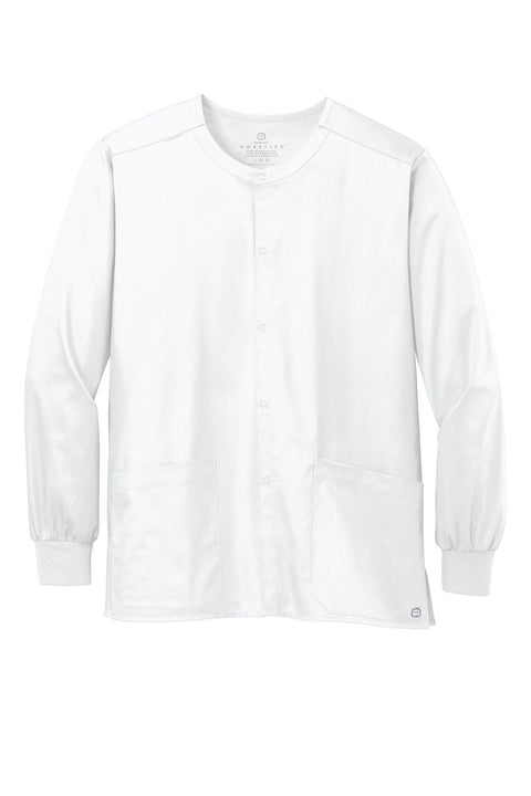 Wink WW3080 Unisex WorkFlex Snap-Front Scrub Jacket