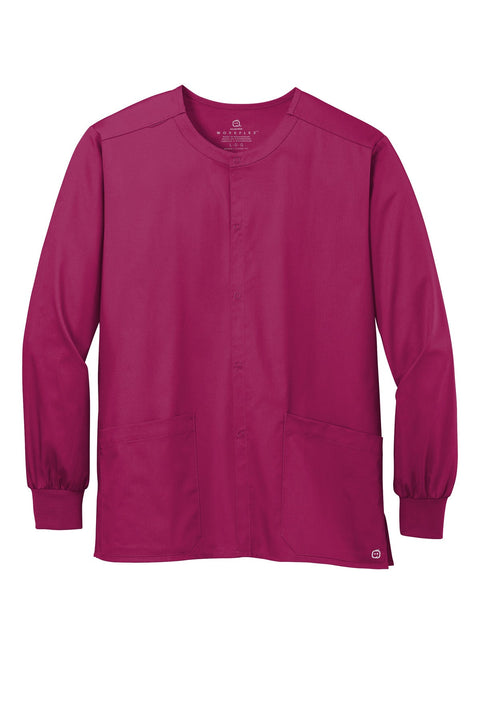 Wink WW3080 Unisex WorkFlex Snap-Front Scrub Jacket