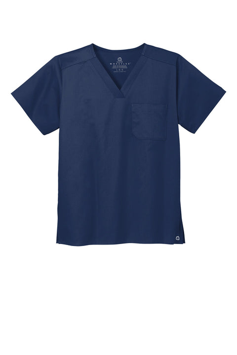 Wink WW3160 Unisex WorkFlex Chest Pocket V-Neck Top