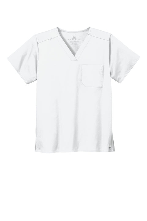Wink WW3160 Unisex WorkFlex Chest Pocket V-Neck Top