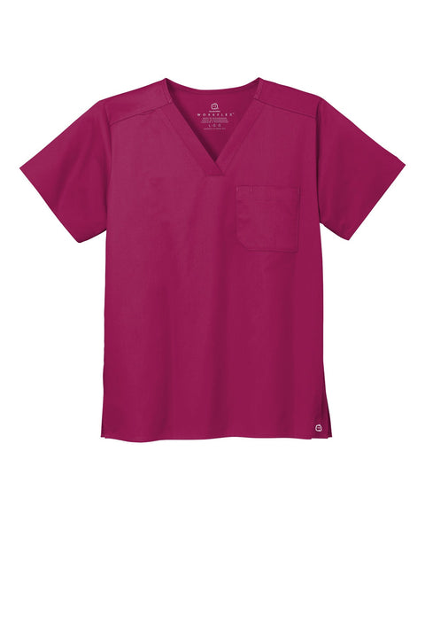 Wink WW3160 Unisex WorkFlex Chest Pocket V-Neck Top