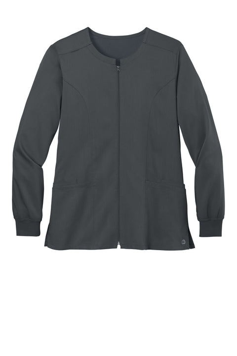 Wink WW4088 Women's Premiere Flex Full-Zip Scrub Jacket