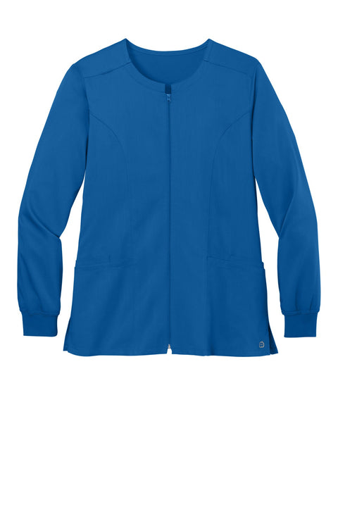 Wink WW4088 Women's Premiere Flex Full-Zip Scrub Jacket