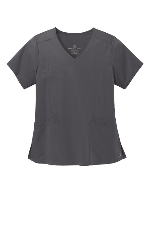 Wink WW4268 Women's Premiere Flex Mock Wrap Top