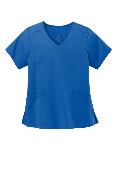 Wink WW4268 Women's Premiere Flex Mock Wrap Top