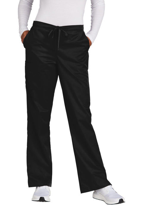 Wink WW4750P Women's Petite WorkFlex Flare Leg Cargo Pant