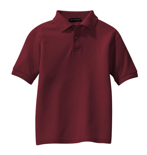 Port Authority Y500 Youth Silk Touch Polo