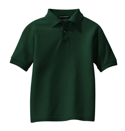 Port Authority Y500 Youth Silk Touch Polo