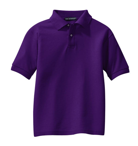 Port Authority Y500 Youth Silk Touch Polo