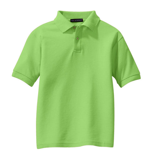 Port Authority Y500 Youth Silk Touch Polo