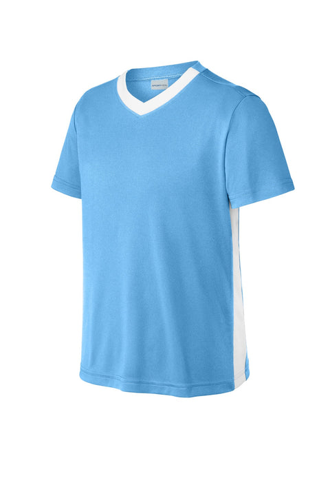 Sport-Tek YST101 Youth Competitor United V-Neck