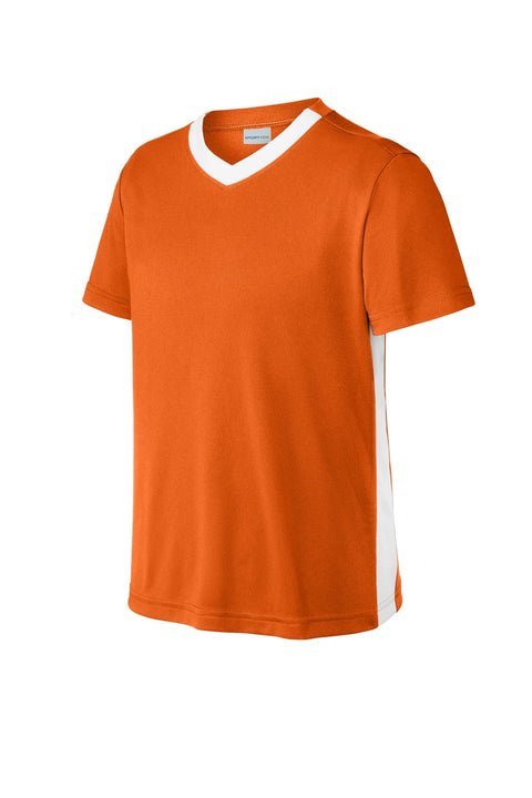 Sport-Tek YST101 Youth Competitor United V-Neck