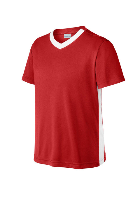 Sport-Tek YST101 Youth Competitor United V-Neck