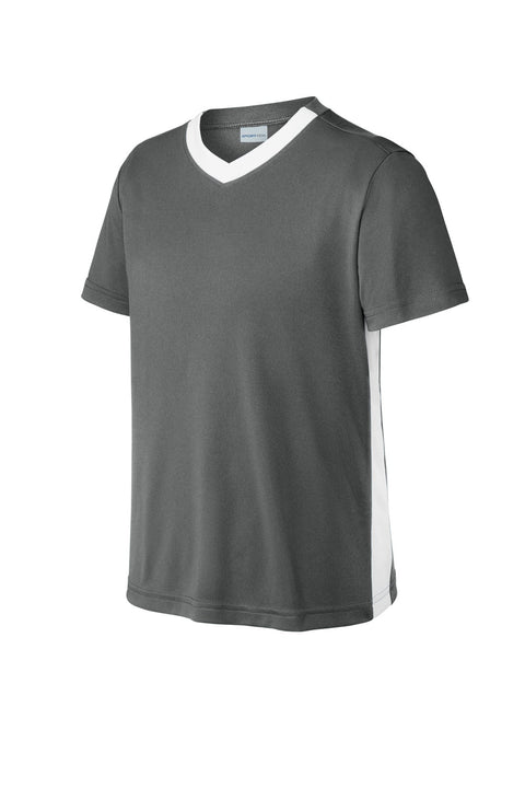 Sport-Tek YST101 Youth Competitor United V-Neck