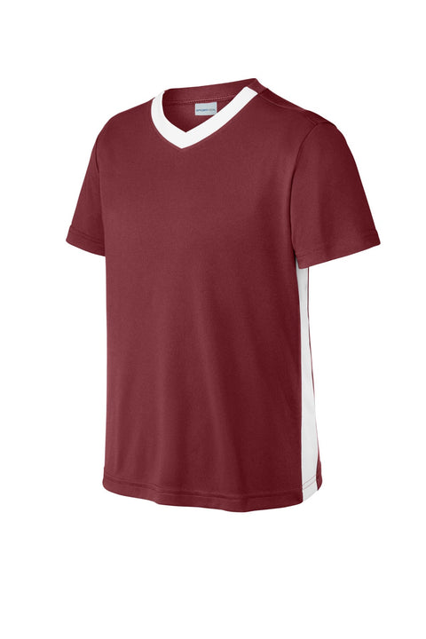 Sport-Tek YST101 Youth Competitor United V-Neck