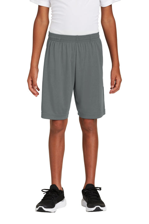 Sport-Tek YST355P Youth PosiCharge  Competitor  Pocketed Short