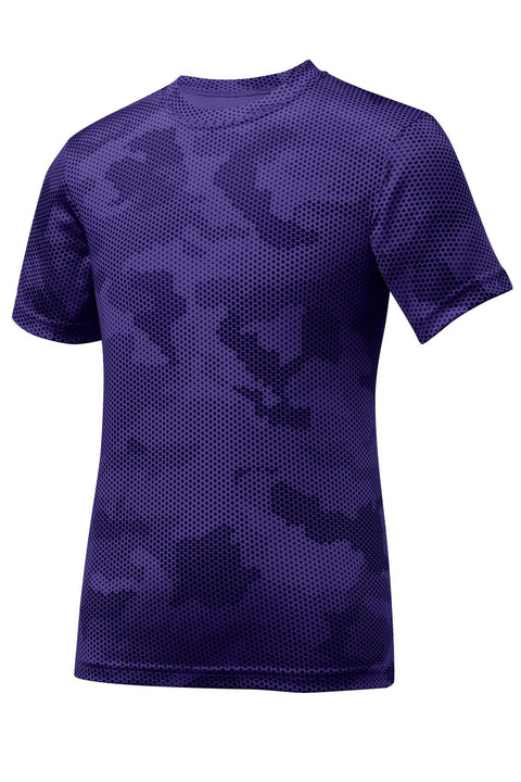 Sport-Tek YST370 Youth CamoHex Tee