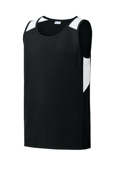 Sport-Tek YST446 Youth Club Track Tank