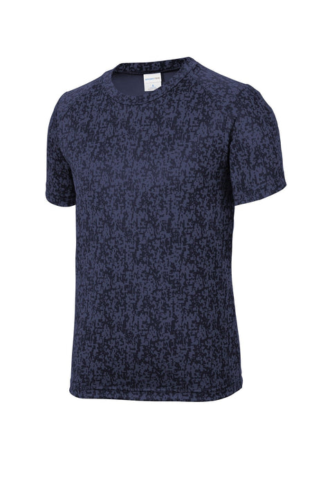 Sport-Tek YST460 Youth Digi Camo Tee