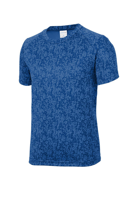 Sport-Tek YST460 Youth Digi Camo Tee
