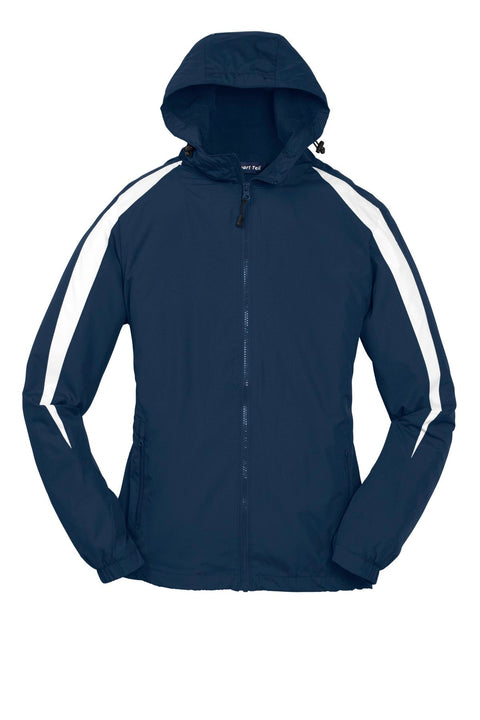 Sport-Tek YST81 Youth Fleece-Lined Colorblock Jacket