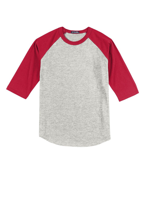 Sport-Tek YT200 Youth Colorblock Raglan Jersey