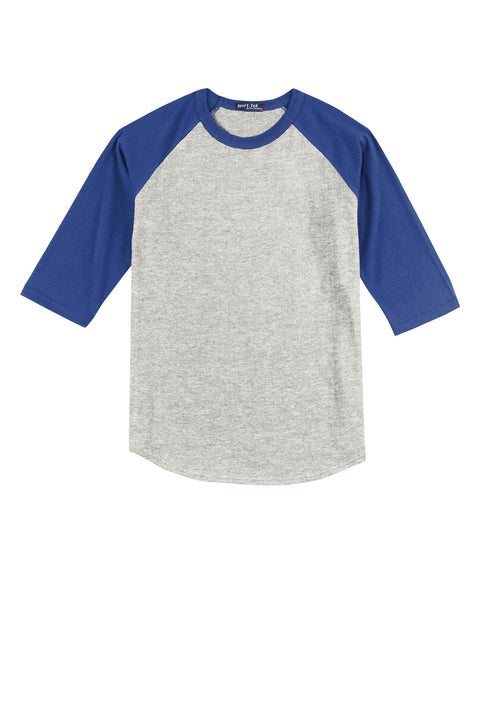 Sport-Tek YT200 Youth Colorblock Raglan Jersey