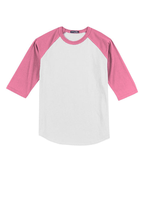 Sport-Tek YT200 Youth Colorblock Raglan Jersey