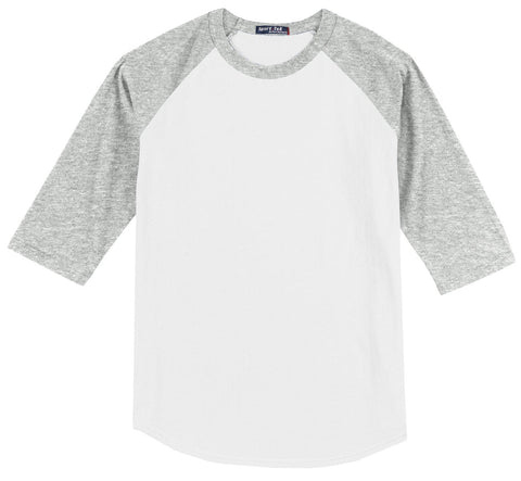 Sport-Tek YT200 Youth Colorblock Raglan Jersey