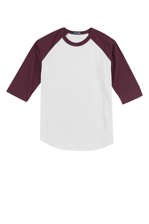 Sport-Tek YT200 Youth Colorblock Raglan Jersey