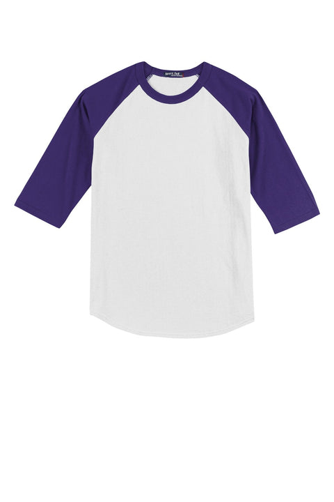 Sport-Tek YT200 Youth Colorblock Raglan Jersey