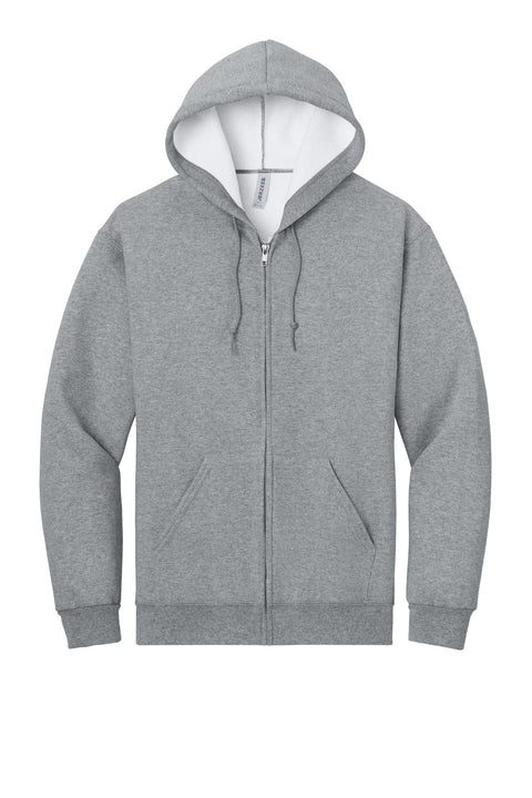 Jerzees Z12M Rugged Unisex Full-Zip Hooded Sweatshirt