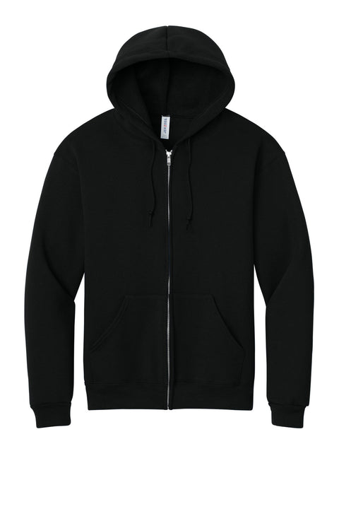 Jerzees Z12M Rugged Unisex Full-Zip Hooded Sweatshirt
