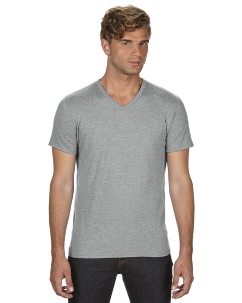 Anvil 6752 Adult Triblend V-Neck T-Shirt