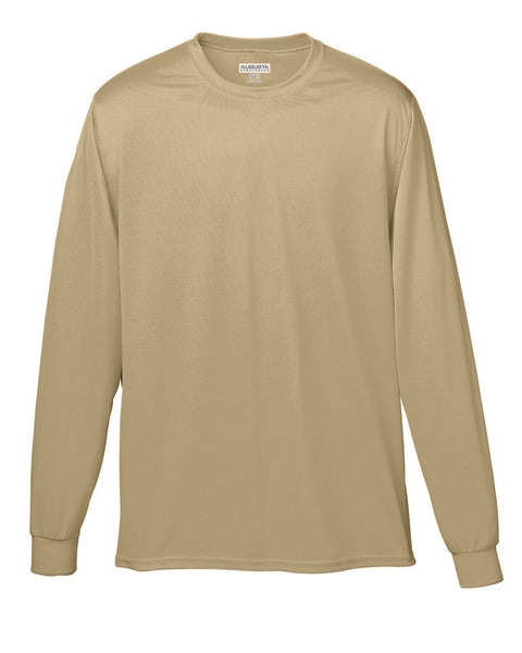 Augusta Sportswear 788 Adult Wicking Long-Sleeve T-Shirt