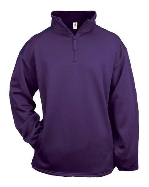 Badger 1480 Performance Fleece Quarter-Zip Pullover