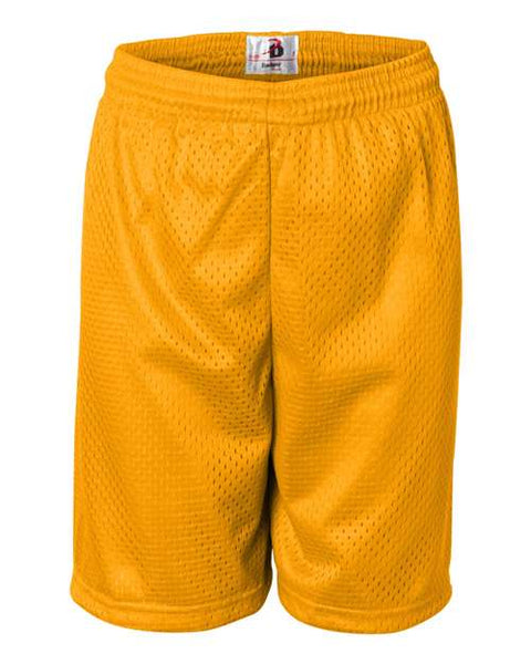 "Badger 2207 Youth Pro Mesh 6" Shorts"