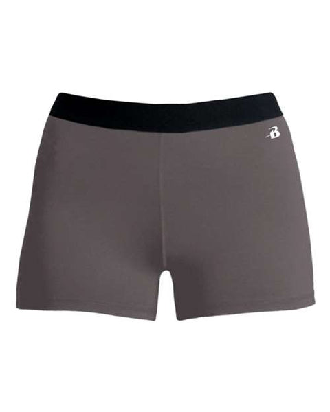 Badger 4629 Women’s 3" Pro-Compression Shorts