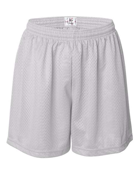 "Badger 7216 Women's Pro Mesh 5" Shorts with Solid Liner"
