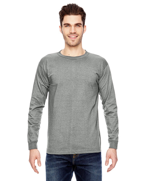Bayside BA6100 Adult 6.1 oz., 100% Cotton Long Sleeve T-Shirt