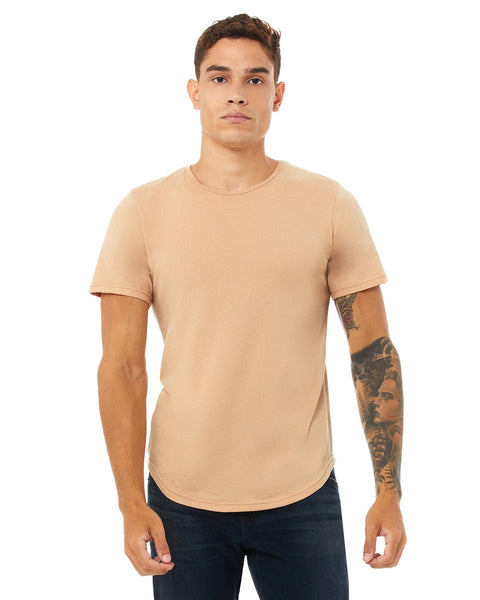 Bella + Canvas 3003C FWD Fashion Men's Curved Hem Short Sleeve T-Shirt