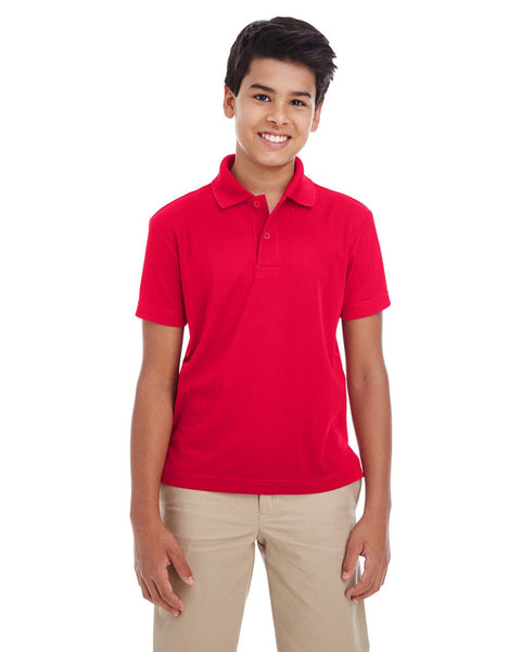 Core 365 88181Y Youth Origin Performance Pique Polo