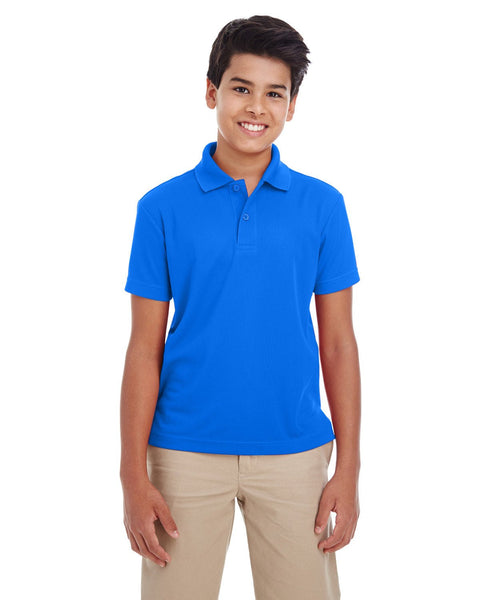 Core 365 88181Y Youth Origin Performance Pique Polo