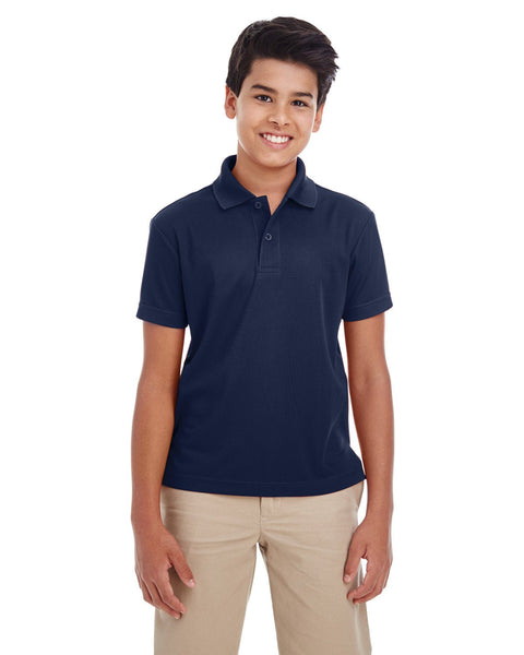 Core 365 88181Y Youth Origin Performance Pique Polo
