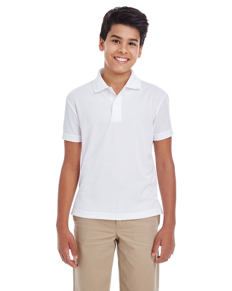 Core 365 88181Y Youth Origin Performance Pique Polo