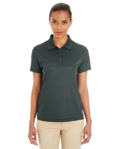 Core 365 CE102W Ladies' Express Microstripe Performance Pique Polo