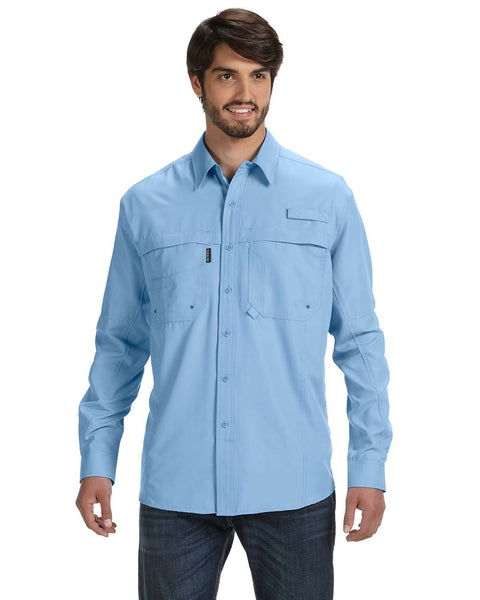 Dri Duck DD4405 Men's 100% polyester Long-Sleeve Fishing Shirt