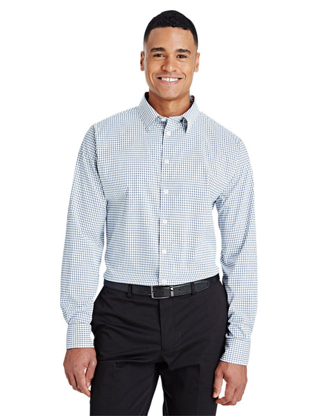 Devon & Jones DG540 CrownLux Performance Men's Micro Windowpane Shirt